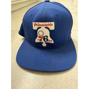 Mitchell & Ness Philadelphia 76ers Mens Snapback Adjustable Hat Cap Liberty Bell
